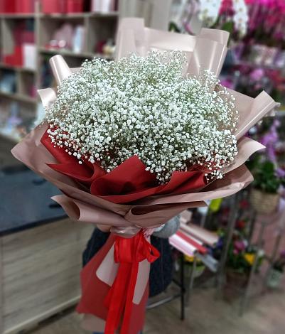 Букет цветов из: Гипсофила в Бердске
