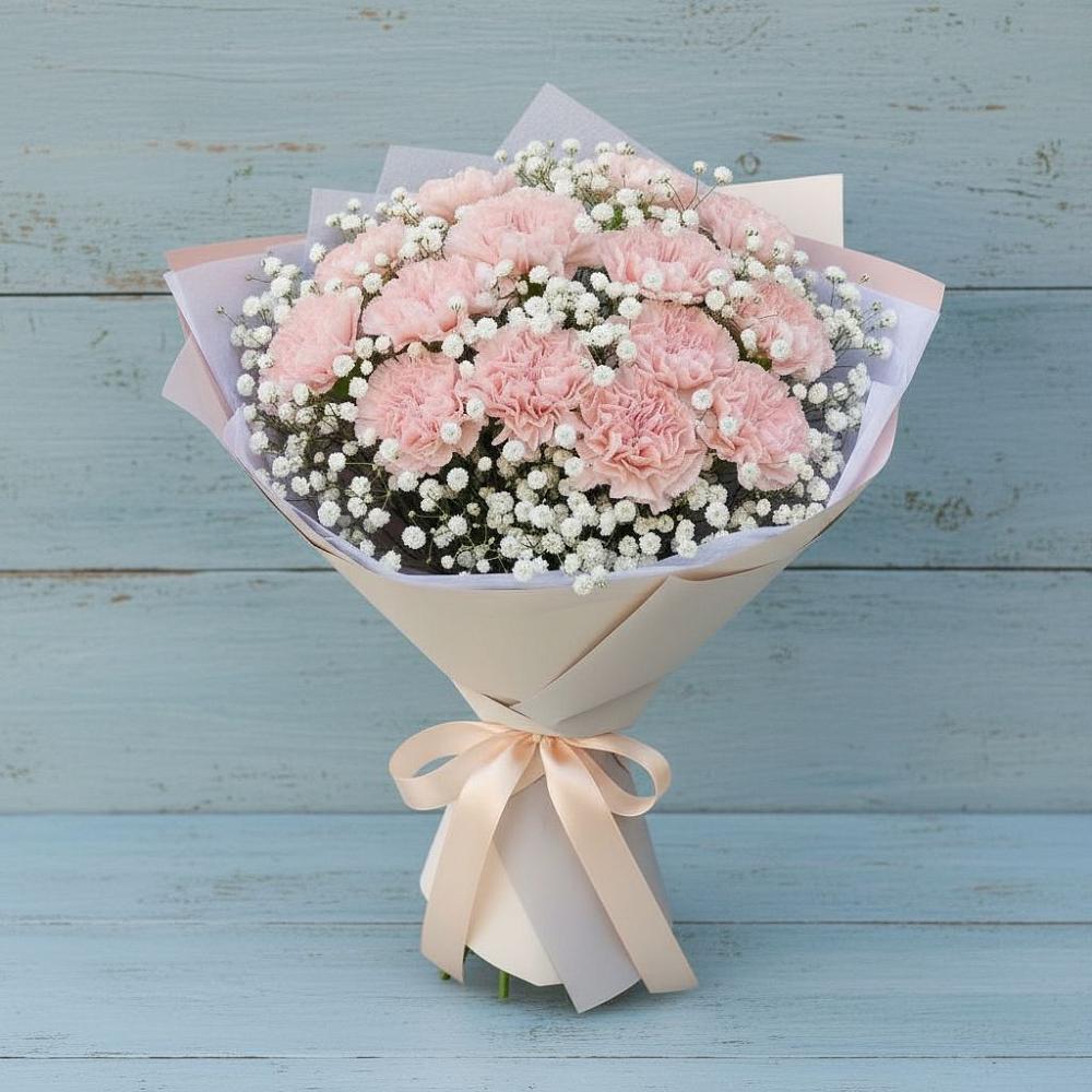 Букет цветов из: Гвоздики в Бердске