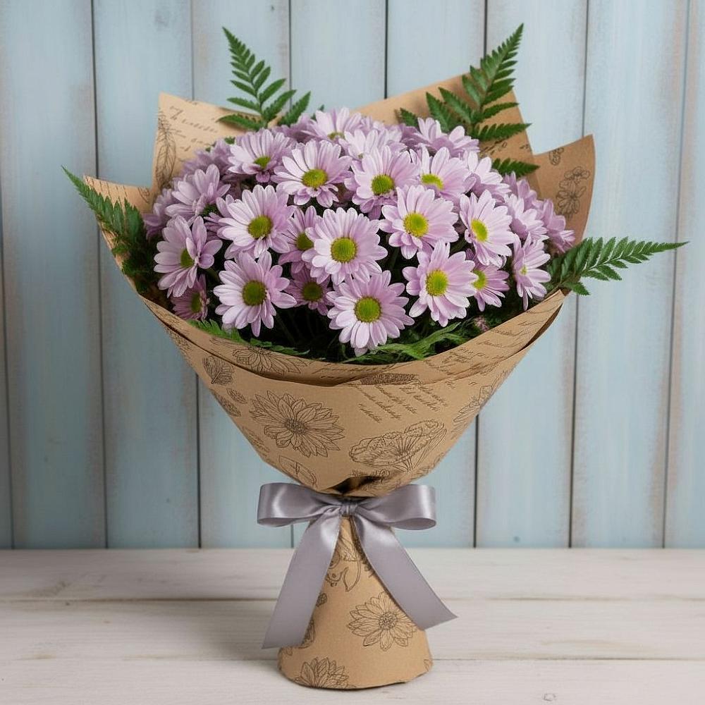 Букет цветов из: Хризантемы в Бердске