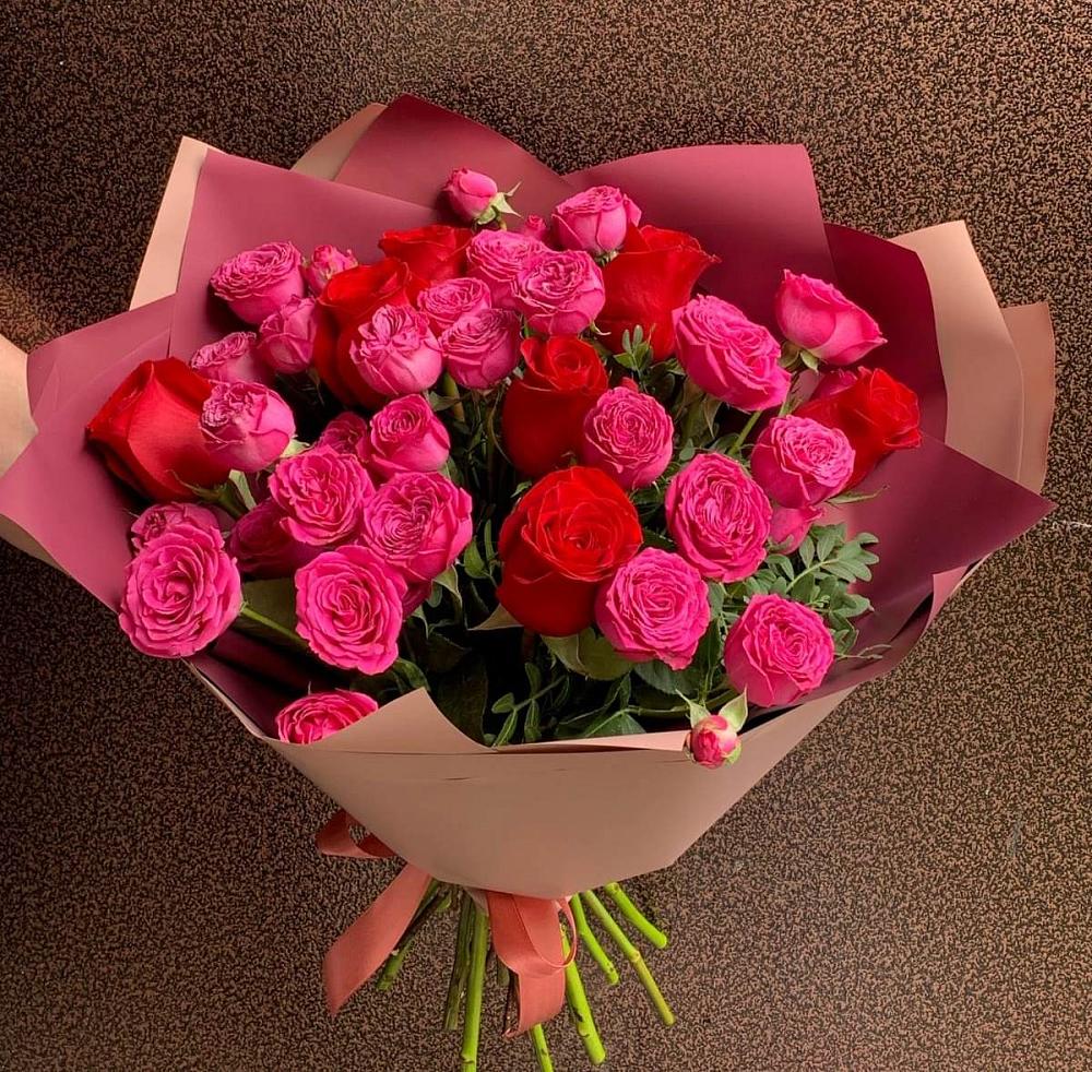 Букет В объятьях нежности в Бердске