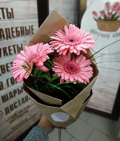 Букет цветов из: Герберы в Бердске