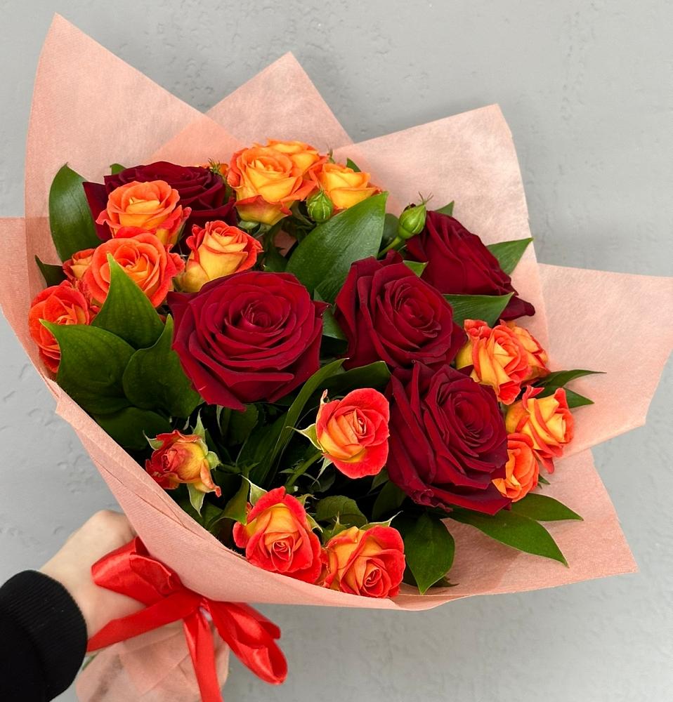 Букет Любовь и восторг в Бердске