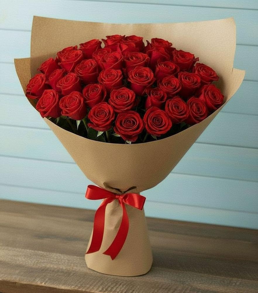 Букет Красные розы Милано в Бердске