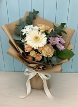 Букет цветов из:  Герберы и Хризантемы #REPLACE_PRED# Бердске