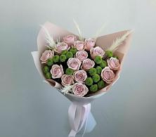 Букет цветов из:  Розы и Хризантемы #REPLACE_PRED# Бердске