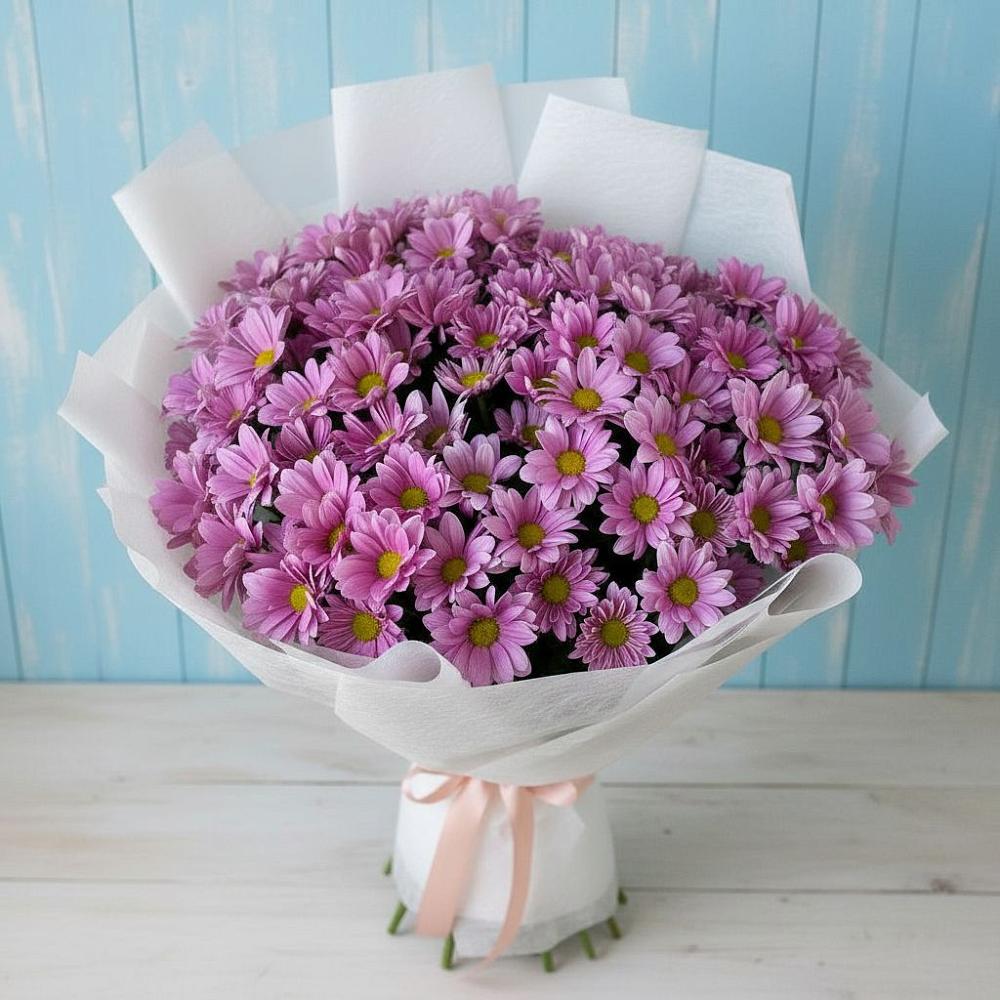 Букет цветов из: Хризантемы в Бердске