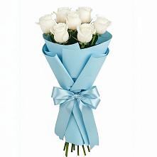 Букет 7 белых роз Проуд #REPLACE_PRED# Бердске