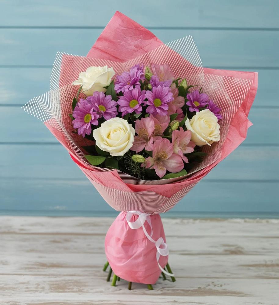 Букет цветов из: Герберы в Бердске