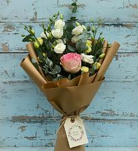 Букет цветов из:  Розы и Лизиантусы #REPLACE_PRED# Бердске